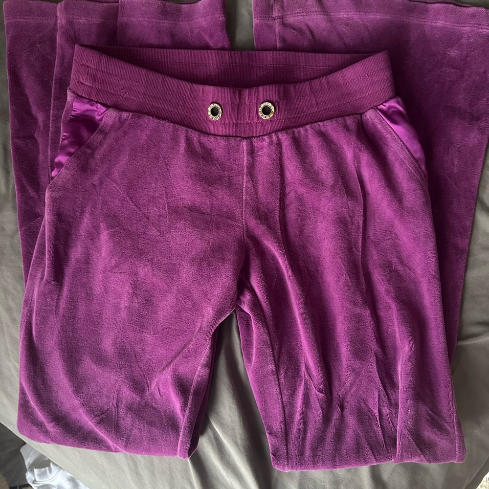 Babyphat velour flares